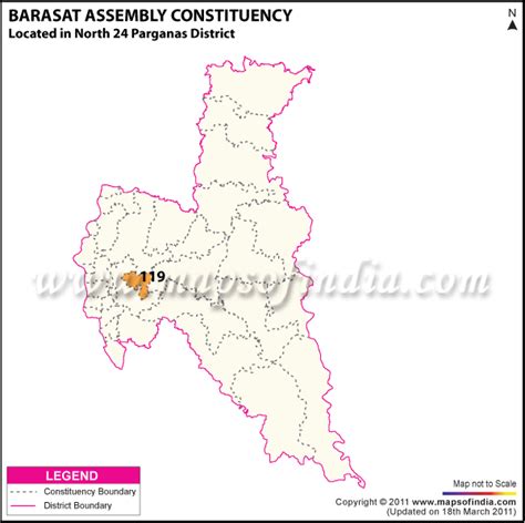 Barasat Assembly Election Results 2016, Winning MLA List, Constituency Map