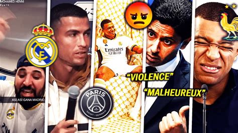 Mbapp D Truit Nasser Et Manque De Respect Au Psg Les R Actions Au