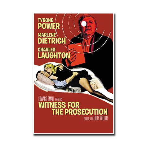 Witness For The Prosecution Poster