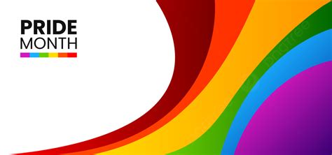 Pride Month Abstract Colourful Rainbow Background Pride Month Pride