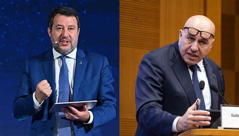 Botta E Risposta Tra Matteo Salvini E Guido Crosetto Sulla Leva