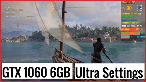 Gtx Gb Ultra Settings Assassin Creed Odyssey Ryzen