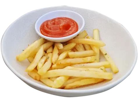 French Fries With Tomato Sauce, French Fries, Potatoes, Fried Potatoes PNG Transparent Clipart ...