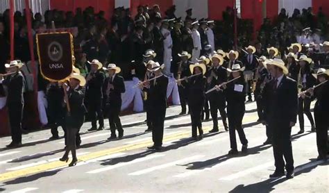 Gran Desfile Militar En Arequipa EN VIVO Lista De Delegaciones Calles