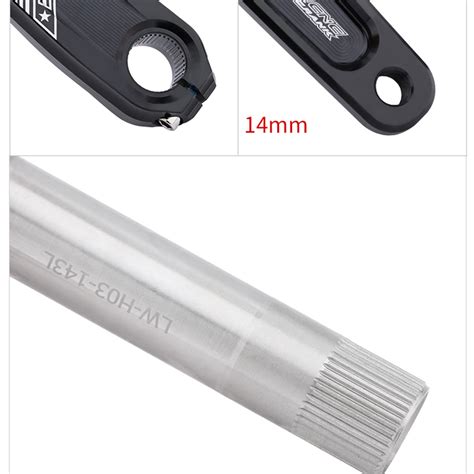 Snapklik.com : Mountain Bike Crank 170mm Cranksets Hollow one-Piece