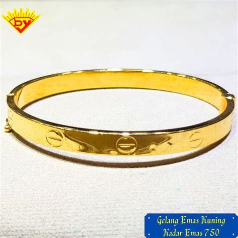 Jual Gelang Kaku Ctr Emas Kuning Kadar Emas Jakarta Pusat Toko