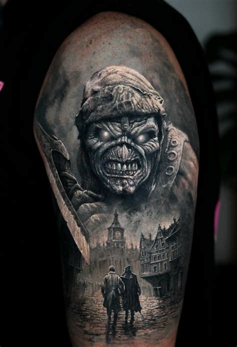 Iron Maiden remembrance tattoo. : r/ironmaiden