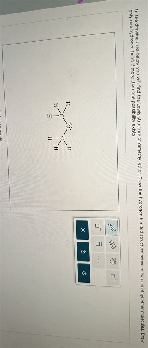 Solved In the drawing area below you will find the Lewis | Chegg.com