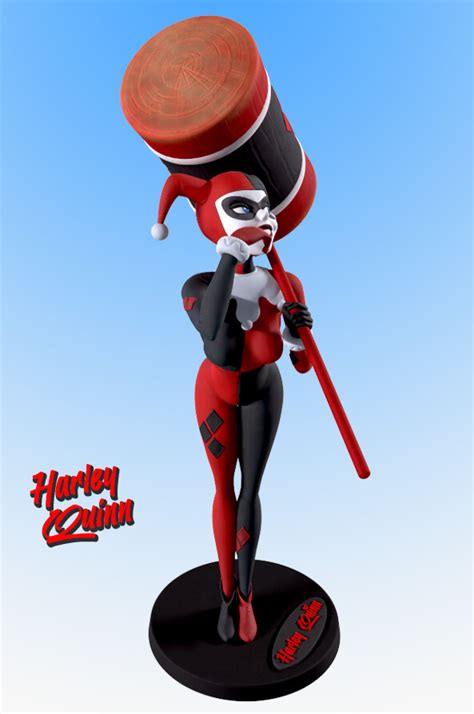 Artstation Harley Quinn 3d Print Model Stl Resources