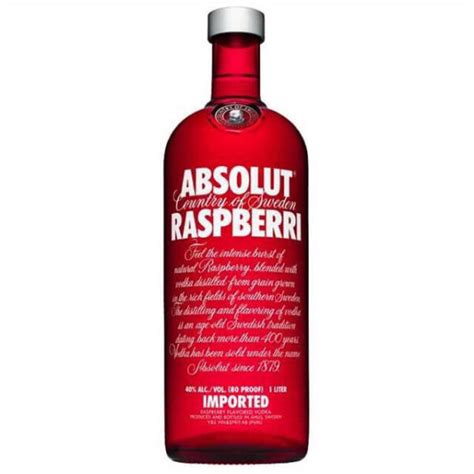 Wine Deck Goa Absolut Raspberri Vodka 750ml