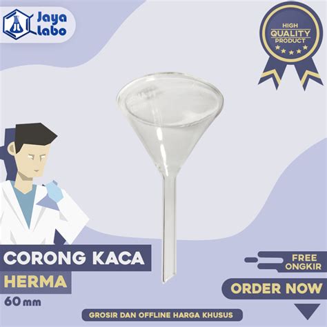 Jual Corong Kaca Herma Funnel Herma Diameter Mm Shopee Indonesia