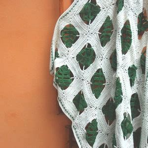 Crochet Monstera Pattern Monstera Granny Square Pattern Etsy