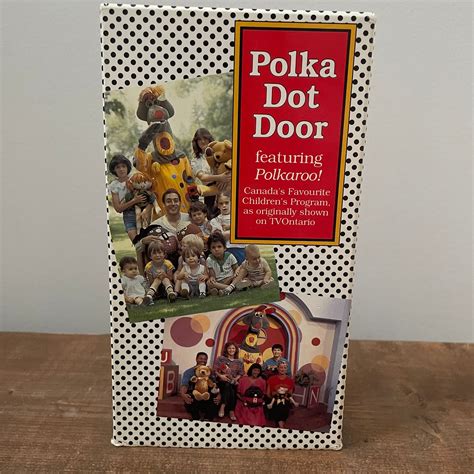 Polka Dot Door Animals VHS Video Tape TVO Ontario Canadian TV Show Rare ...