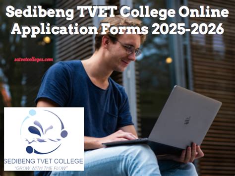 Sedibeng TVET College Online Application Forms 2025 2026 South