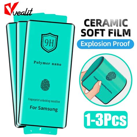 Pel Cula De Cer Mica Curvada D Para Samsung Galaxy Protector De