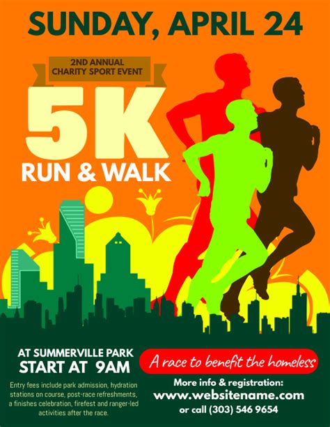 Copy Of 5k Run Flyer Postermywall