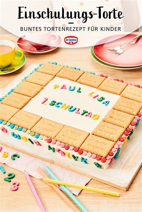 Einschulungs Torte Rezept Dr Oetker Rezept Kuchen Einschulung