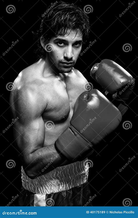 Male Boxer Stock Image Image Of Boxer Uniform Studio 40175189