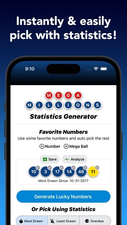 Mega Millions Statistics Picks by Zander Waldman