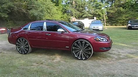 Chevy Impala On 26 Starr Wheels At North Ms Whips Car Show Youtube