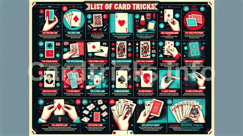 List of Card Tricks: 13 Techniques & Examples - Card Tricks