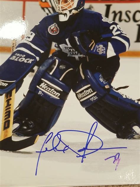 Felix Potvin Signed 8x10 Photo Toronto Maple Leafs 2 Ebay