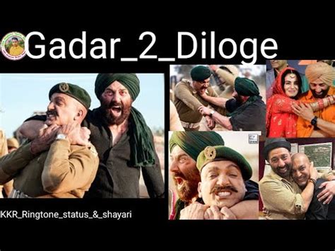 Gadar Movies Dilogue Super Hit Movies Action Youtube