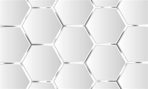 Premium Vector D Hexagonal Technology Abstract White Background