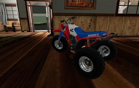 Honda Atc 200x 1984 V10 Fs19 Landwirtschafts Simulator 25 Mods