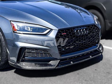 Audi A5 S5 Carbon Fiber Front Lip 17 19