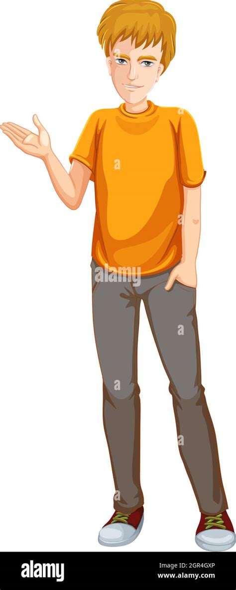 Orange Shirt Clipart