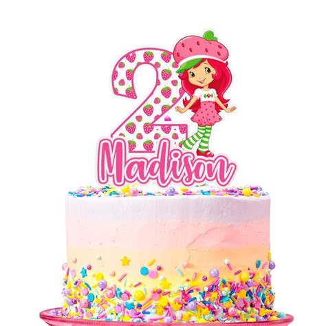 Amazon Rosita Fresita Cake Topper D Name Personalized Cake