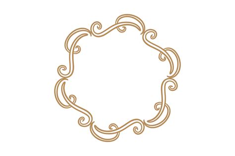 Monogram Frame Graphic By Craftbundles Creative Fabrica