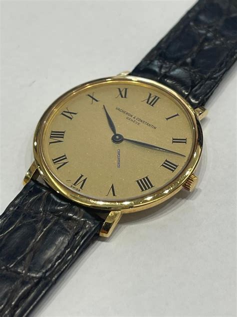 Vacheron Constantin Extra Flat 18k Yellow Gold For 4 992 For Sale From