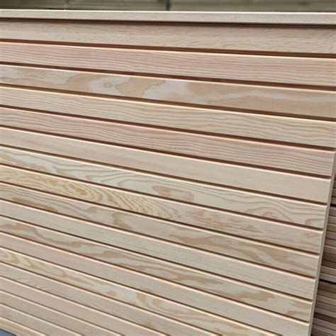 Douglas Fir Privacy Panel Slatted Screen Fencing