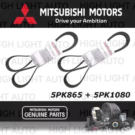 Original Mitsubishi Fan Belt Aircond Alternator Pk Pk