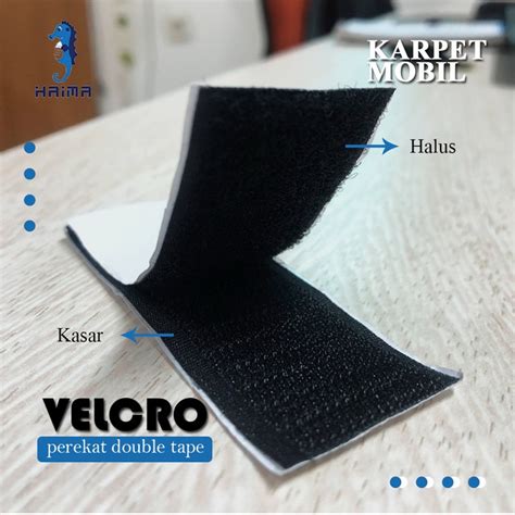 Jual Doubletape Velcro Perekat Sisi Double Tape Multifungsi Krek