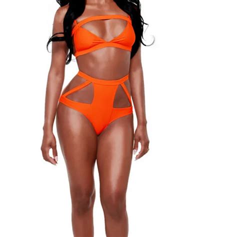 Aliexpress Buy Trangel New Arrival Sexy Bandage Cut Out Bikini