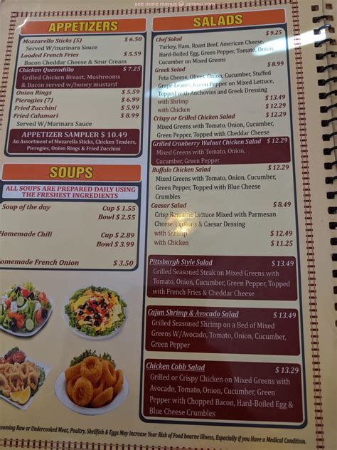 Menu at Enola Diner, Enola, 700 Valley Rd