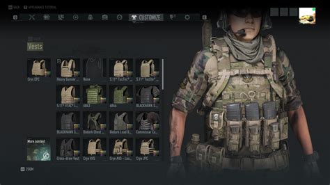 Quartz HSGI Tactical Vest Loadout For Medium Vests At Ghost Recon