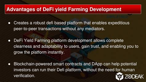 Ppt Defi Yield Farming Development Services Powerpoint Presentation