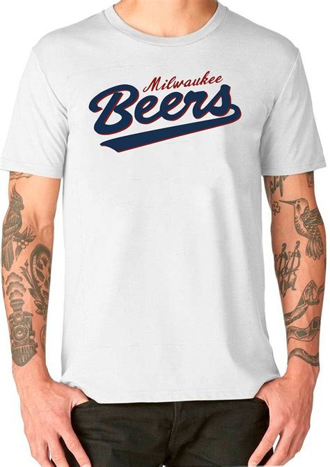 Milwaukee Beers Team Logo Baseketball T Shirt Unisex Gildan Etsy