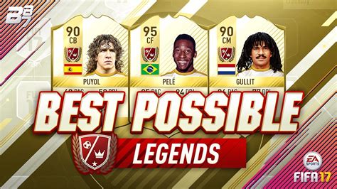 Best Possible Legends Team W Pele And Gullit Fifa 17 Youtube