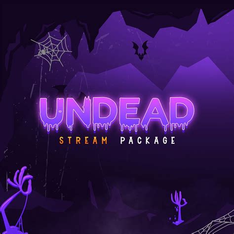 Undead Halloween Animated Obs Overlay Package Hexeum