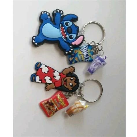 Chaveiro Lilo E Stitch Unidade Shopee Brasil