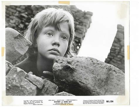 Vintage 8x10 Photo Actress Hayley Mills In Tiger Bay 1959 1961rr