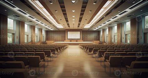 Modern conference hall interior, Generative AI 31174190 Stock Photo at ...