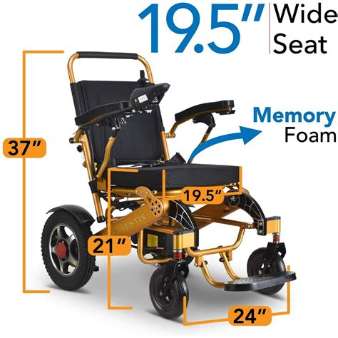 2020 New Folding Ultra Lightweight Electric Power Wheelchair Airline Approved And Air Travel