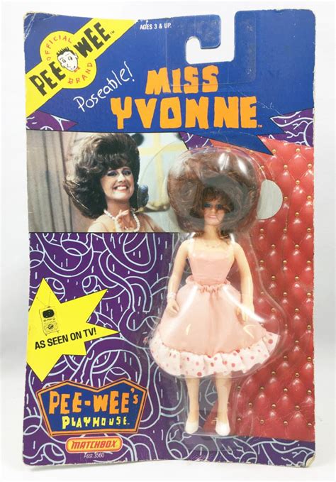 Pee-Wee's Playhouse - Miss Yvonne 5" action-figure - Matchbox