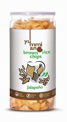 Yummiano Brown Rice Chips Jalapeno At ₹ 119 Pack चावल के स्नैक In New Delhi Id 2854040097173